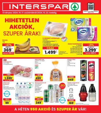 Újság INTERSPAR - 2024.10.17 - 2024.10.23.