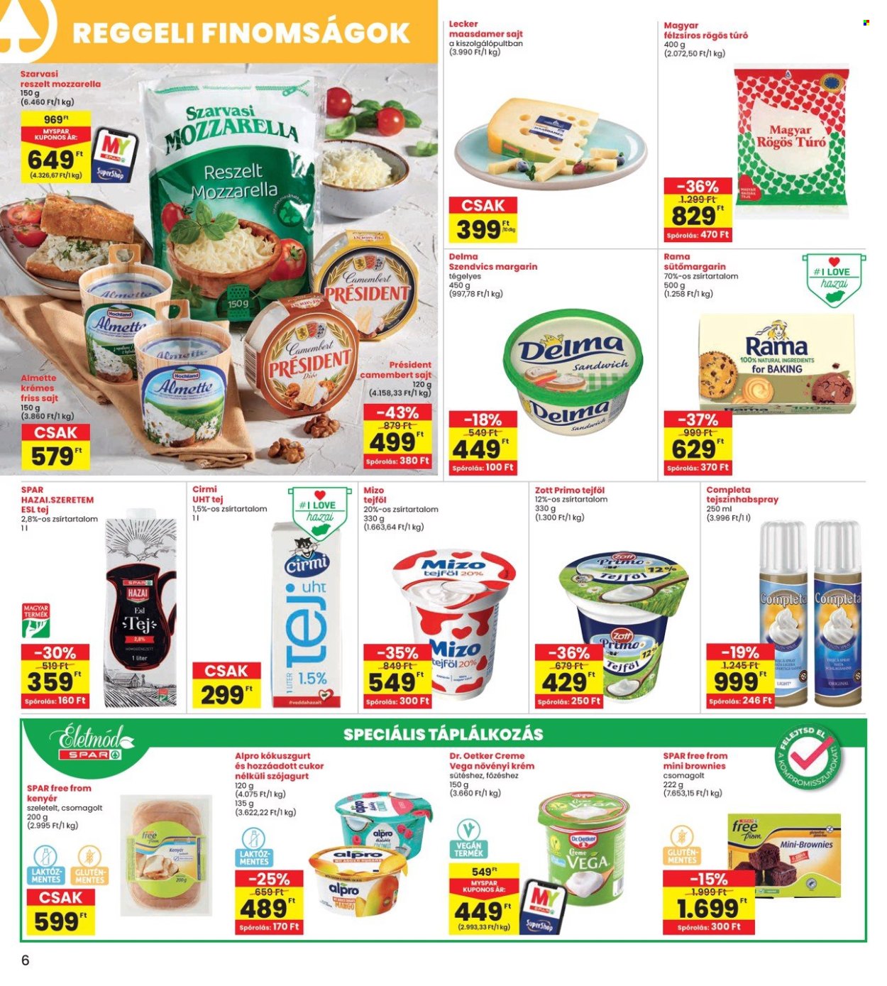 INTERSPAR akciós újságok - 2024.10.17 - 2024.10.22. Oldal 6