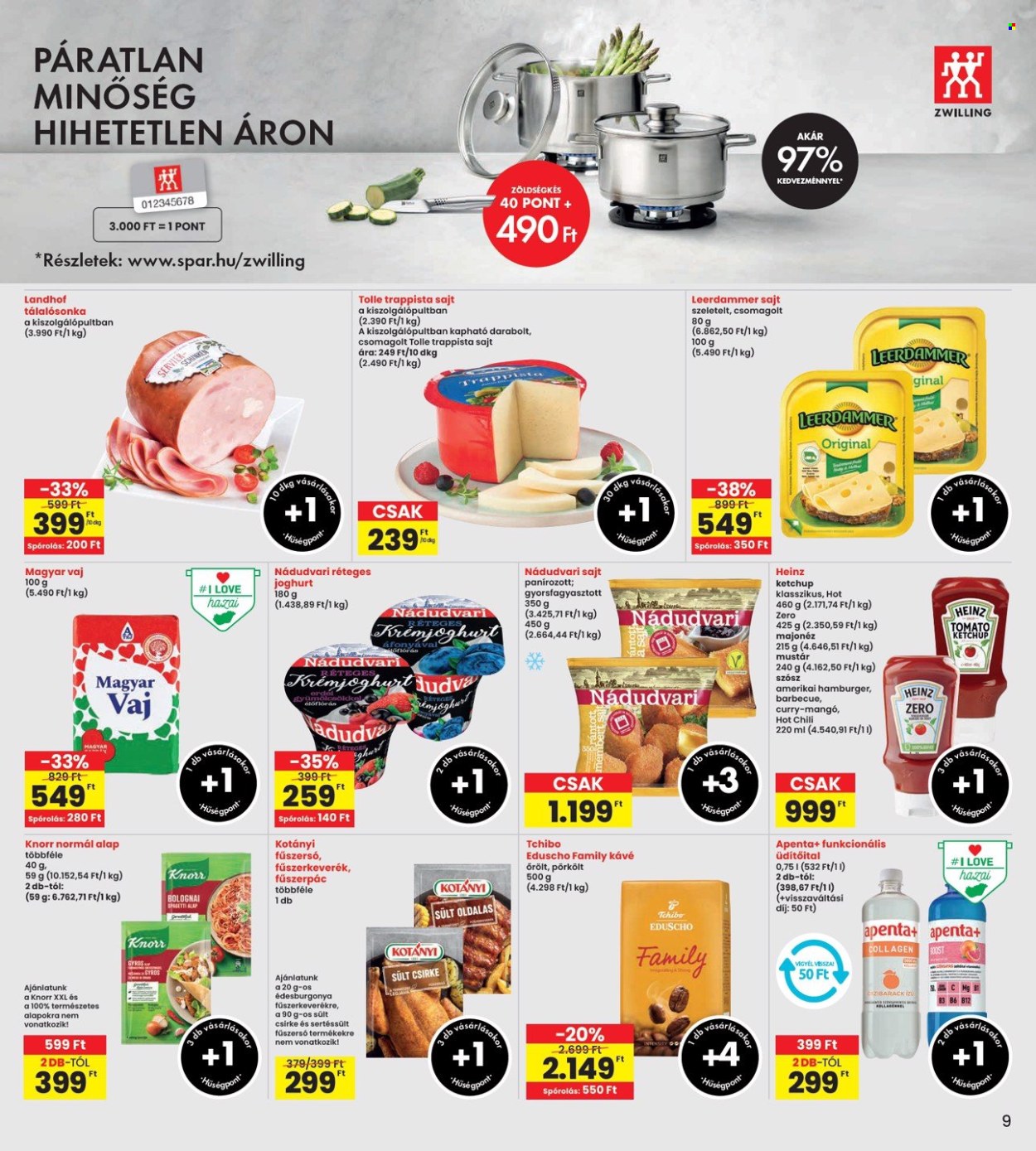 INTERSPAR akciós újságok - 2024.10.17 - 2024.10.22. Oldal 9