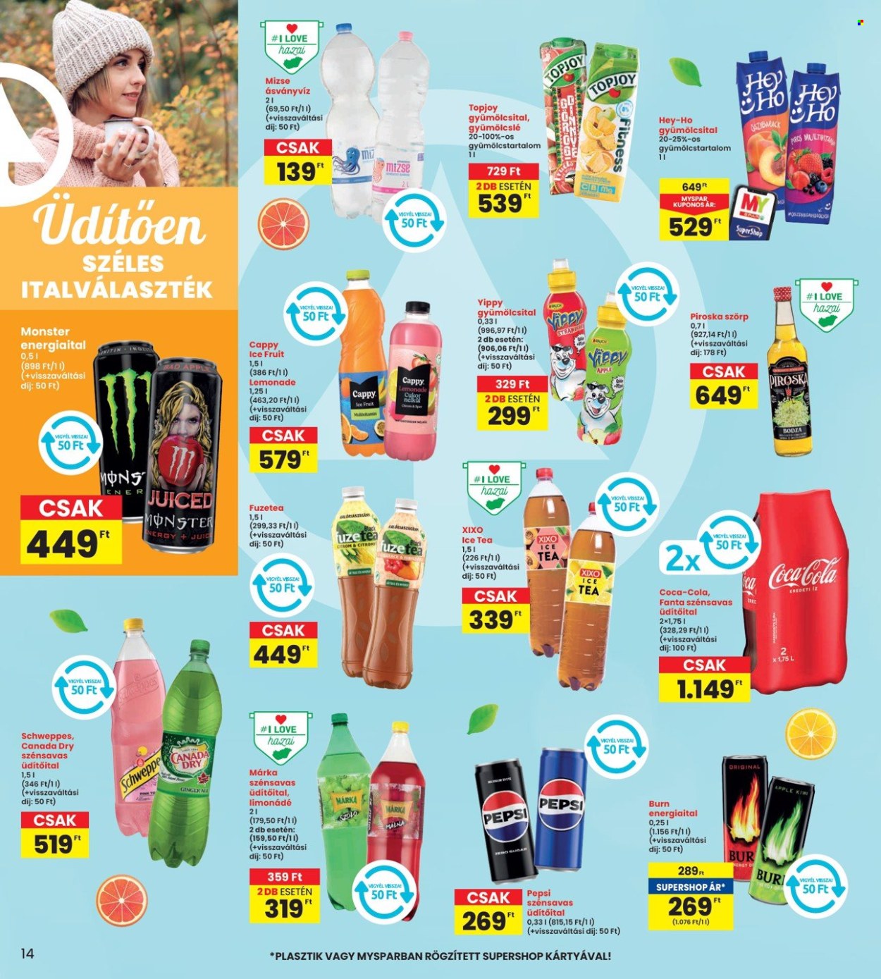INTERSPAR akciós újságok - 2024.10.17 - 2024.10.22. Oldal 14