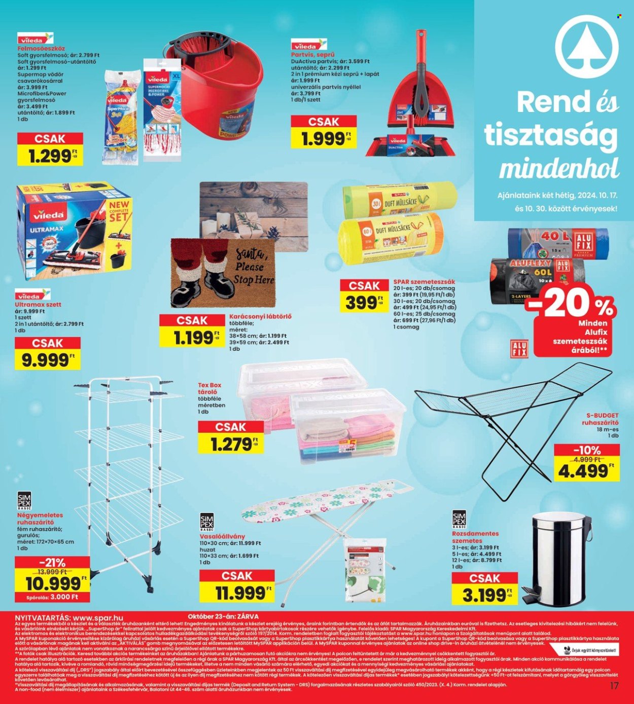 INTERSPAR akciós újságok - 2024.10.17 - 2024.10.22. Oldal 17