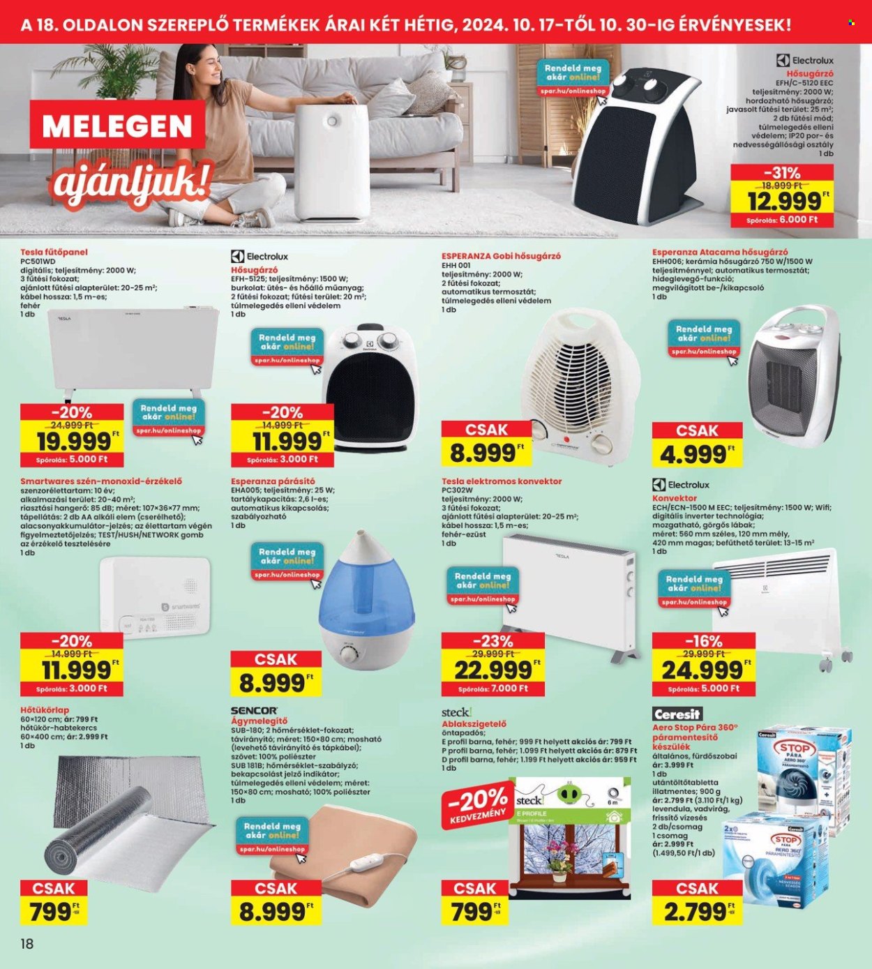 INTERSPAR akciós újságok - 2024.10.17 - 2024.10.22. Oldal 18