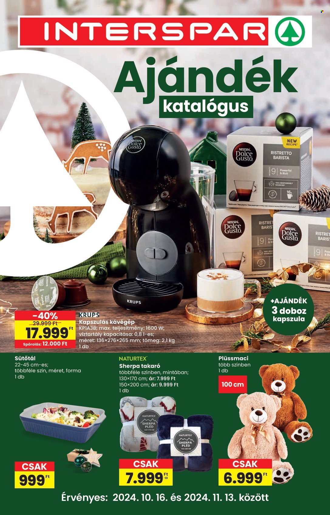INTERSPAR akciós újságok - 2024.10.16 - 2024.11.13. Oldal 1
