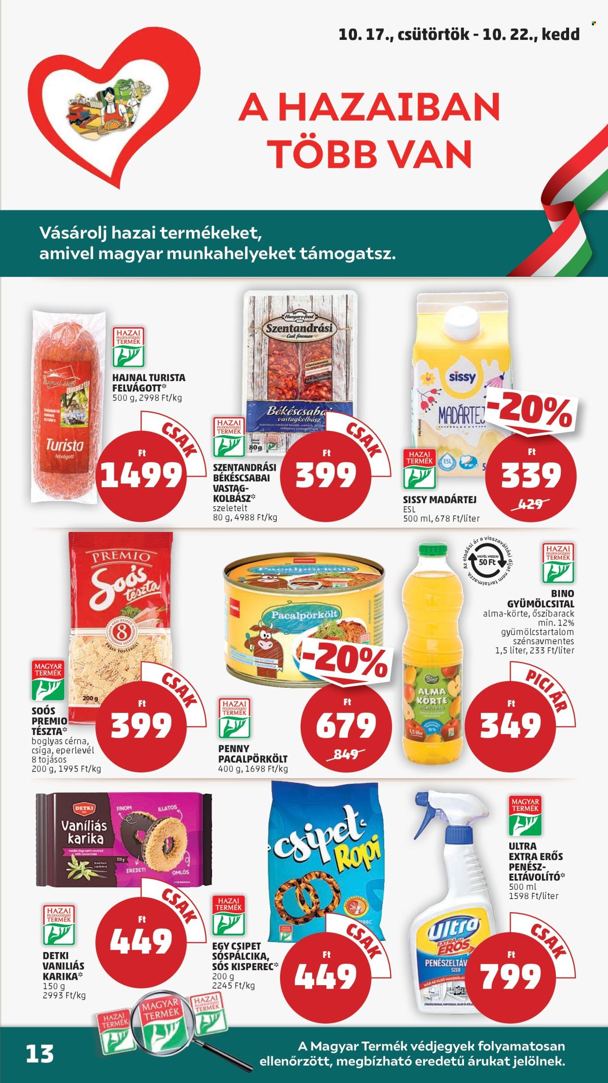 Penny Market akciós újságok - 2024.10.17 - 2024.10.22. Oldal 17