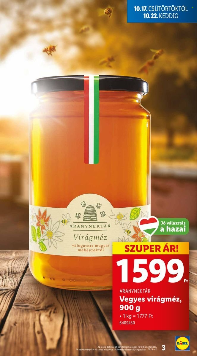 Lidl akciós újságok - 2024.10.17 - 2024.10.23. Oldal 3