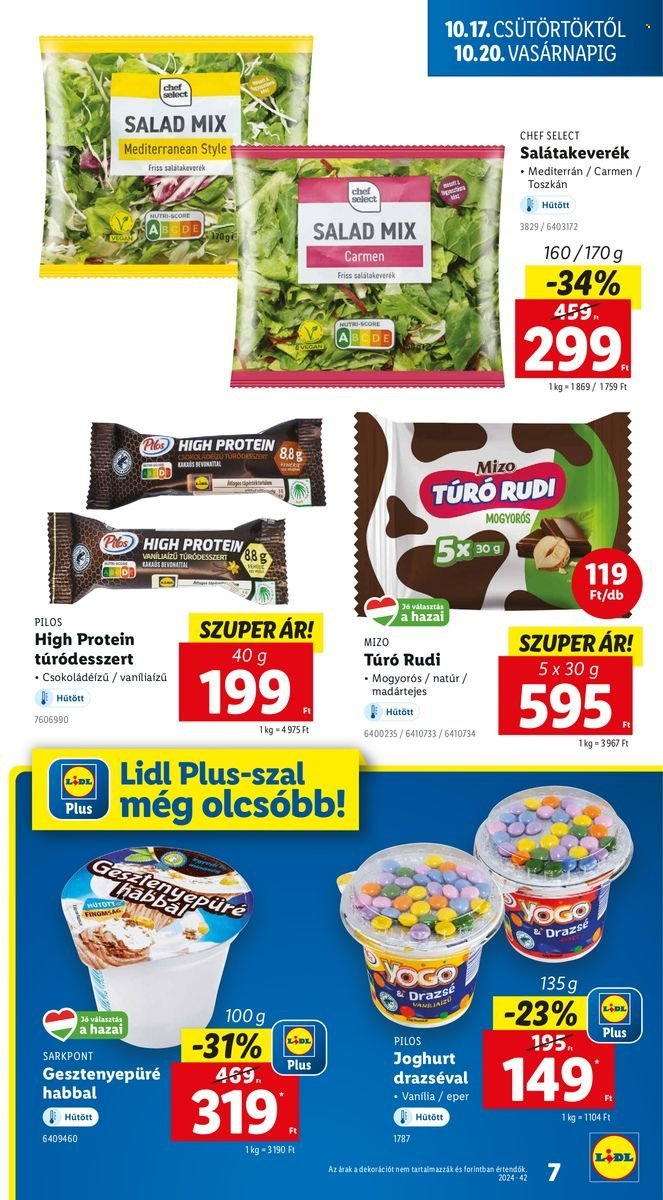 Lidl akciós újságok - 2024.10.17 - 2024.10.23. Oldal 7