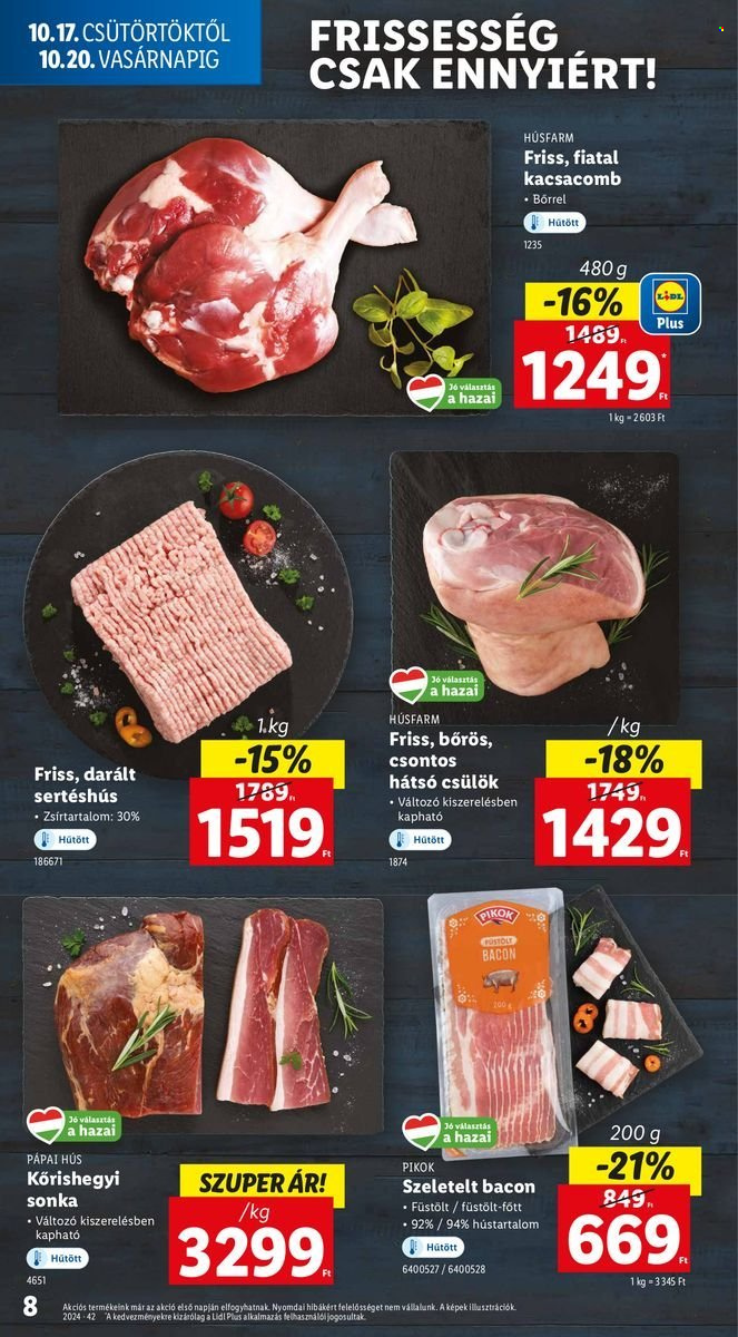 Lidl akciós újságok - 2024.10.17 - 2024.10.23. Oldal 8