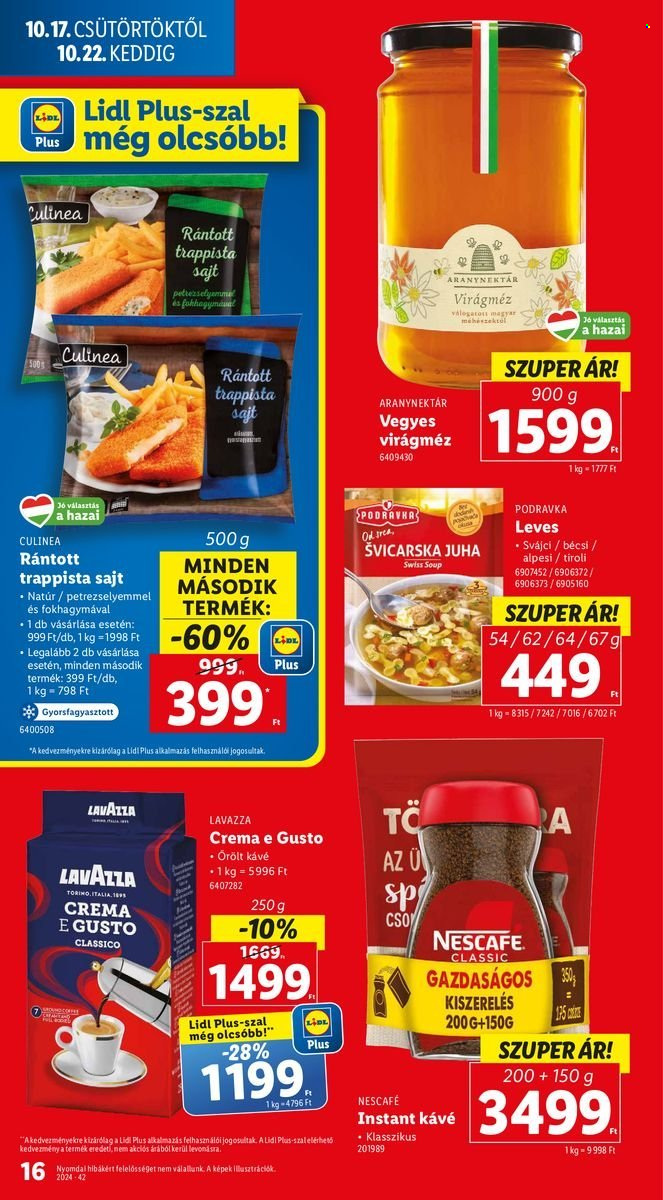 Lidl akciós újságok - 2024.10.17 - 2024.10.23. Oldal 16