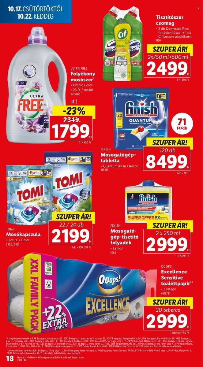 Lidl akciós újságok - 2024.10.17 - 2024.10.23. Oldal 18