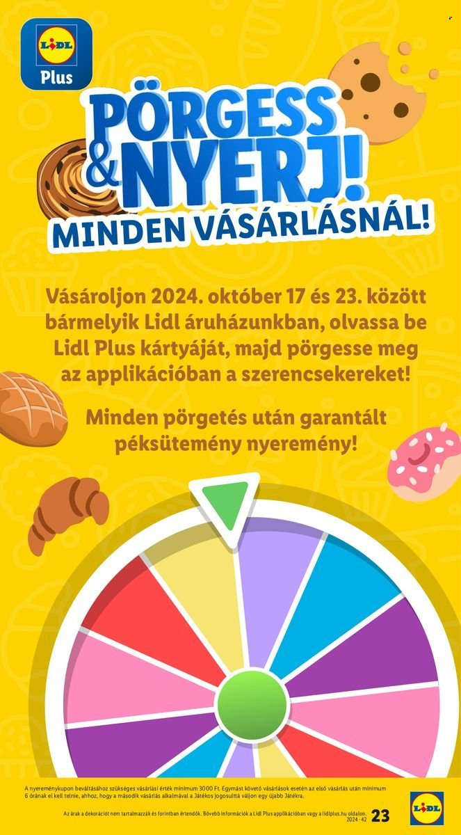 Lidl akciós újságok - 2024.10.17 - 2024.10.23. Oldal 23