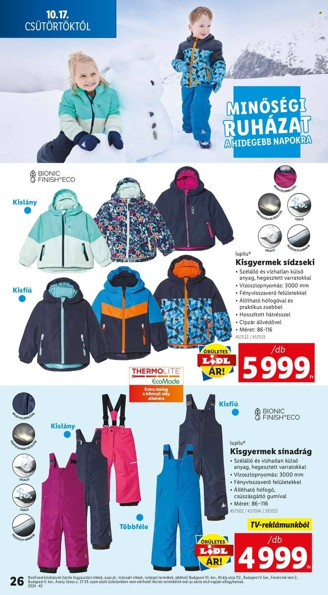 Lidl akciós újságok - 2024.10.17 - 2024.10.23. Oldal 26