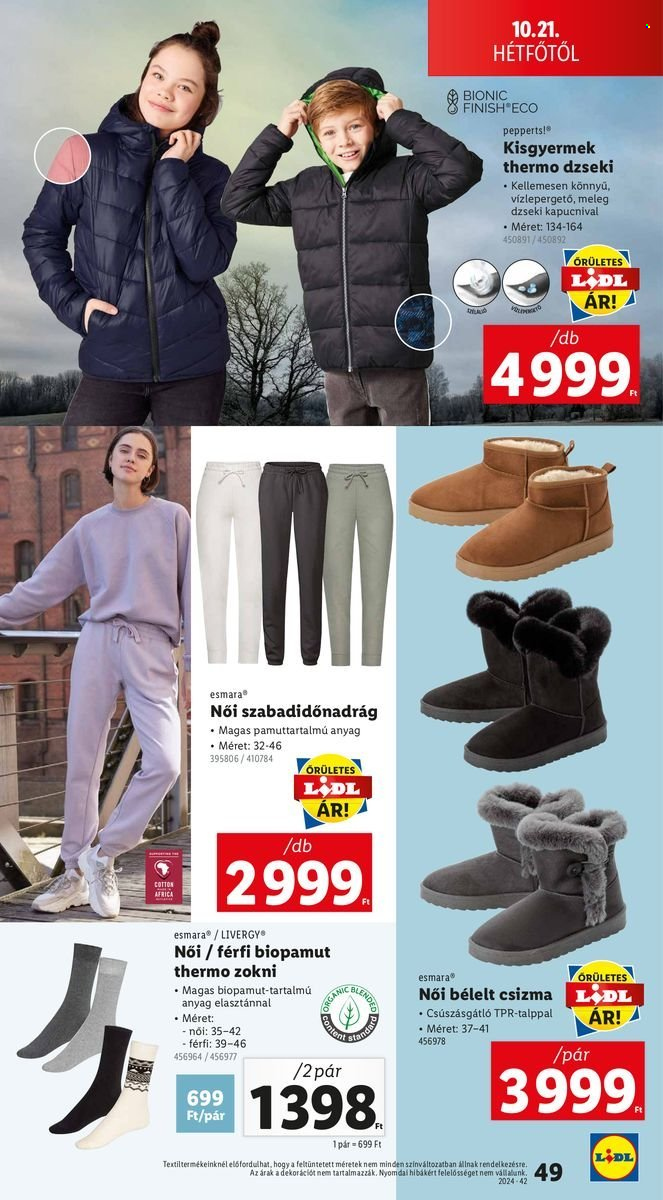 Lidl akciós újságok - 2024.10.17 - 2024.10.23. Oldal 49