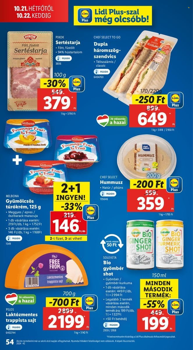 Lidl akciós újságok - 2024.10.17 - 2024.10.23. Oldal 54