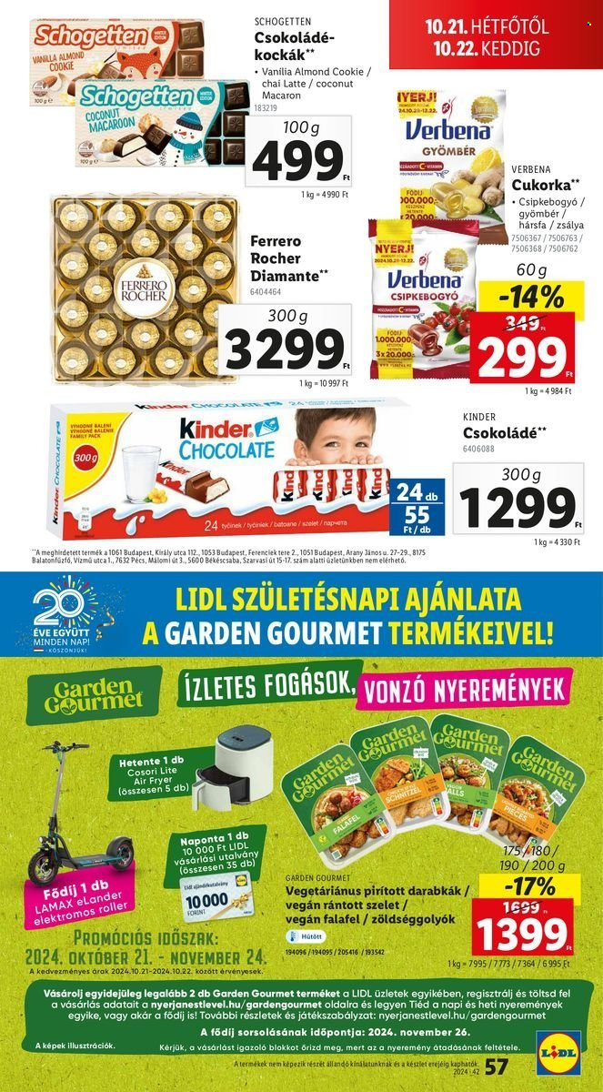Lidl akciós újságok - 2024.10.17 - 2024.10.23. Oldal 57