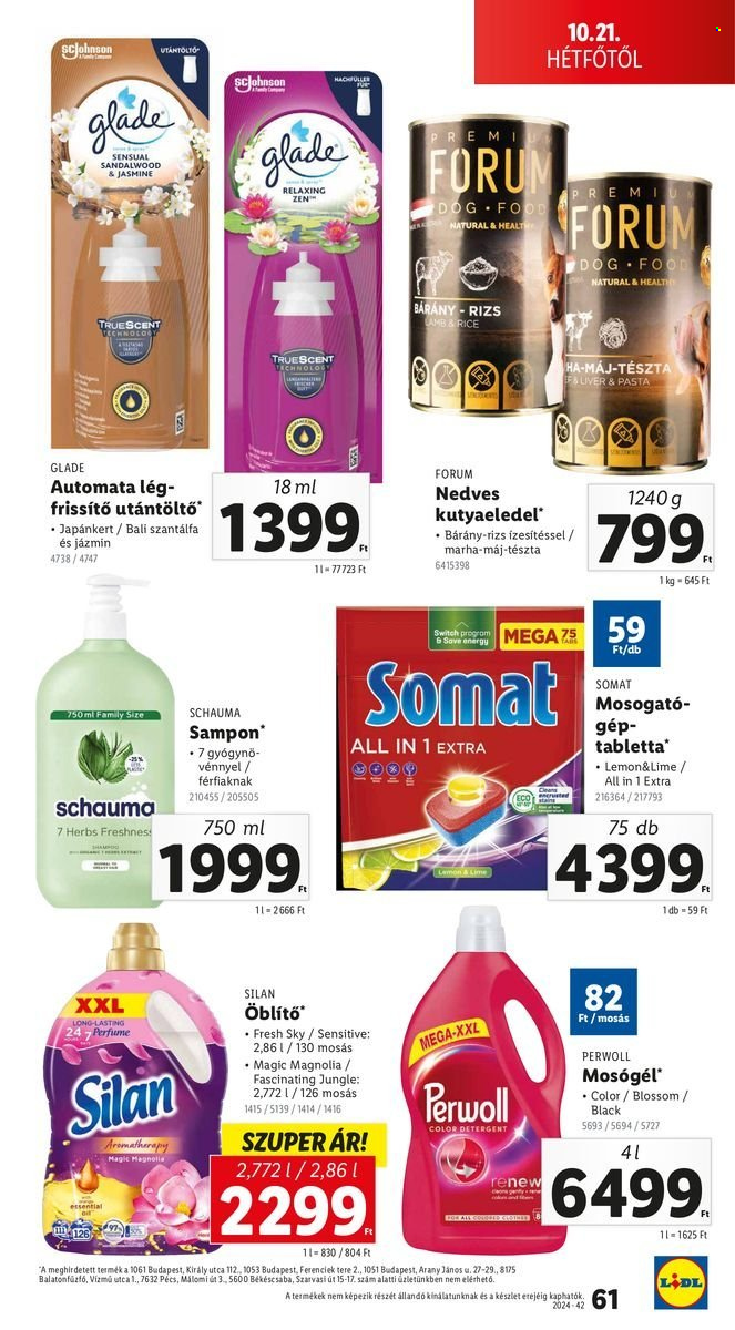 Lidl akciós újságok - 2024.10.17 - 2024.10.23. Oldal 61