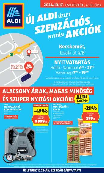 Újság Aldi - 2024.10.17 - 2024.10.23.