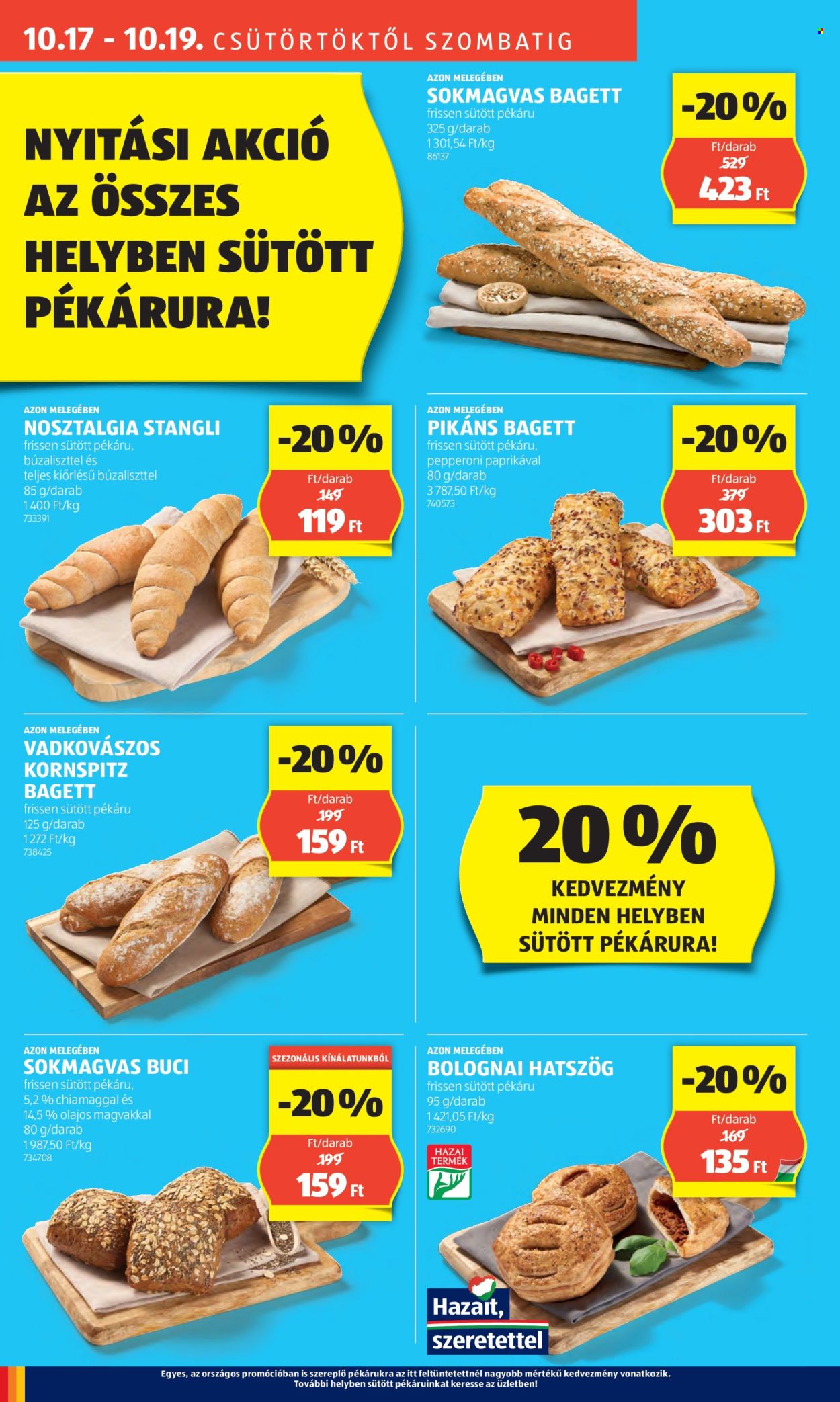 Aldi akciós újságok - 2024.10.17 - 2024.10.23. Oldal 6