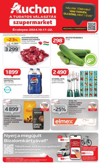 Újság Auchan - 2024.10.17 - 2024.10.22.