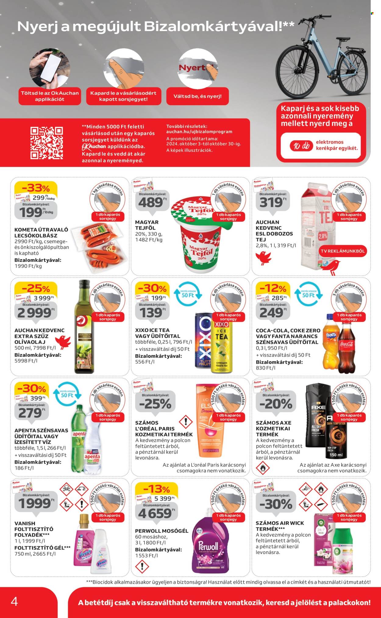 Auchan akciós újságok - 2024.10.17 - 2024.10.22. Oldal 4