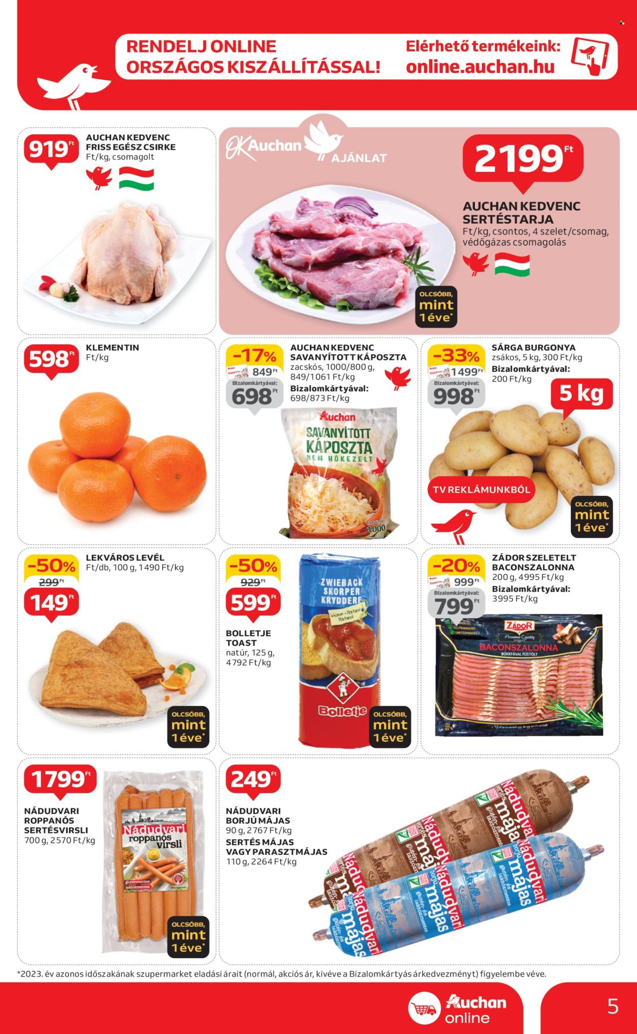 Auchan akciós újságok - 2024.10.17 - 2024.10.22. Oldal 5