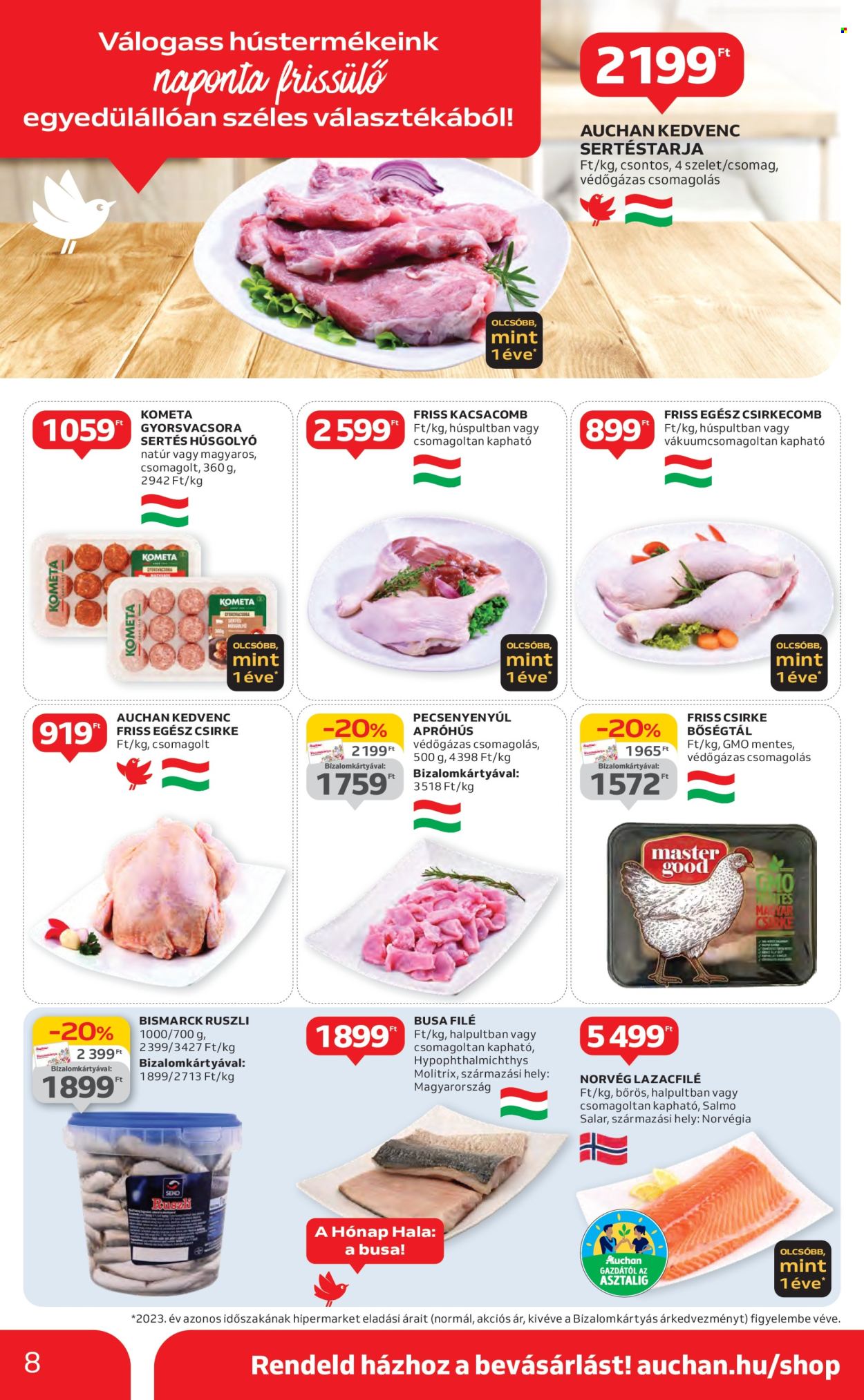 Auchan akciós újságok - 2024.10.17 - 2024.10.22. Oldal 8