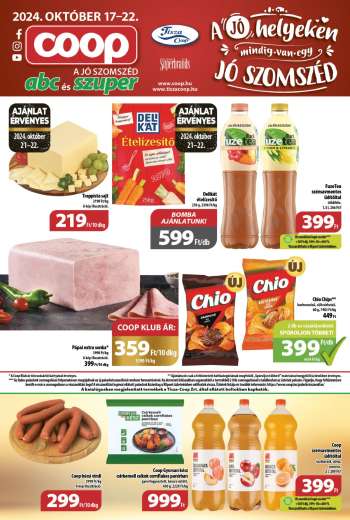 Újság Coop - 2024.10.17 - 2024.10.22.