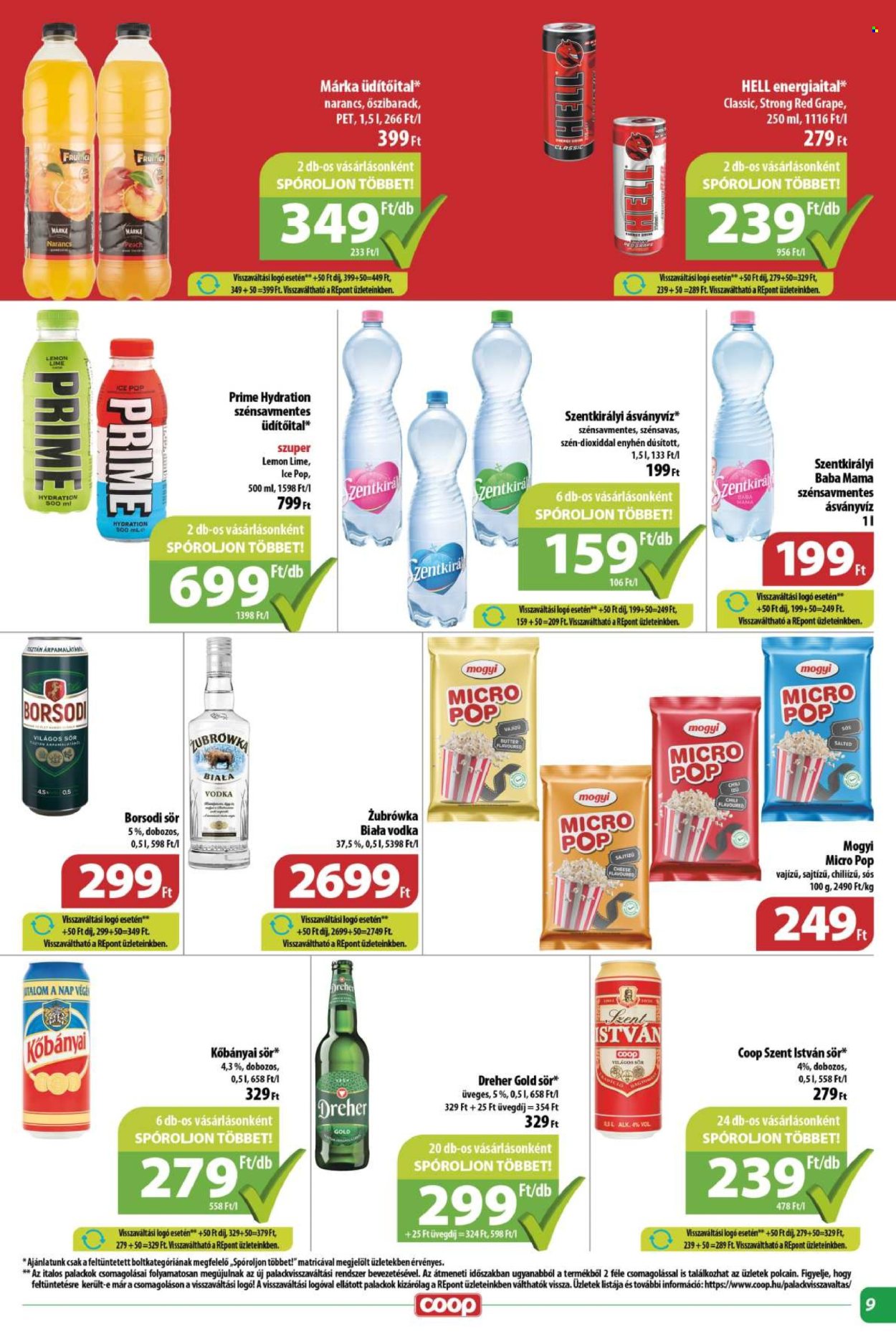 Coop akciós újságok - 2024.10.17 - 2024.10.22. Oldal 9