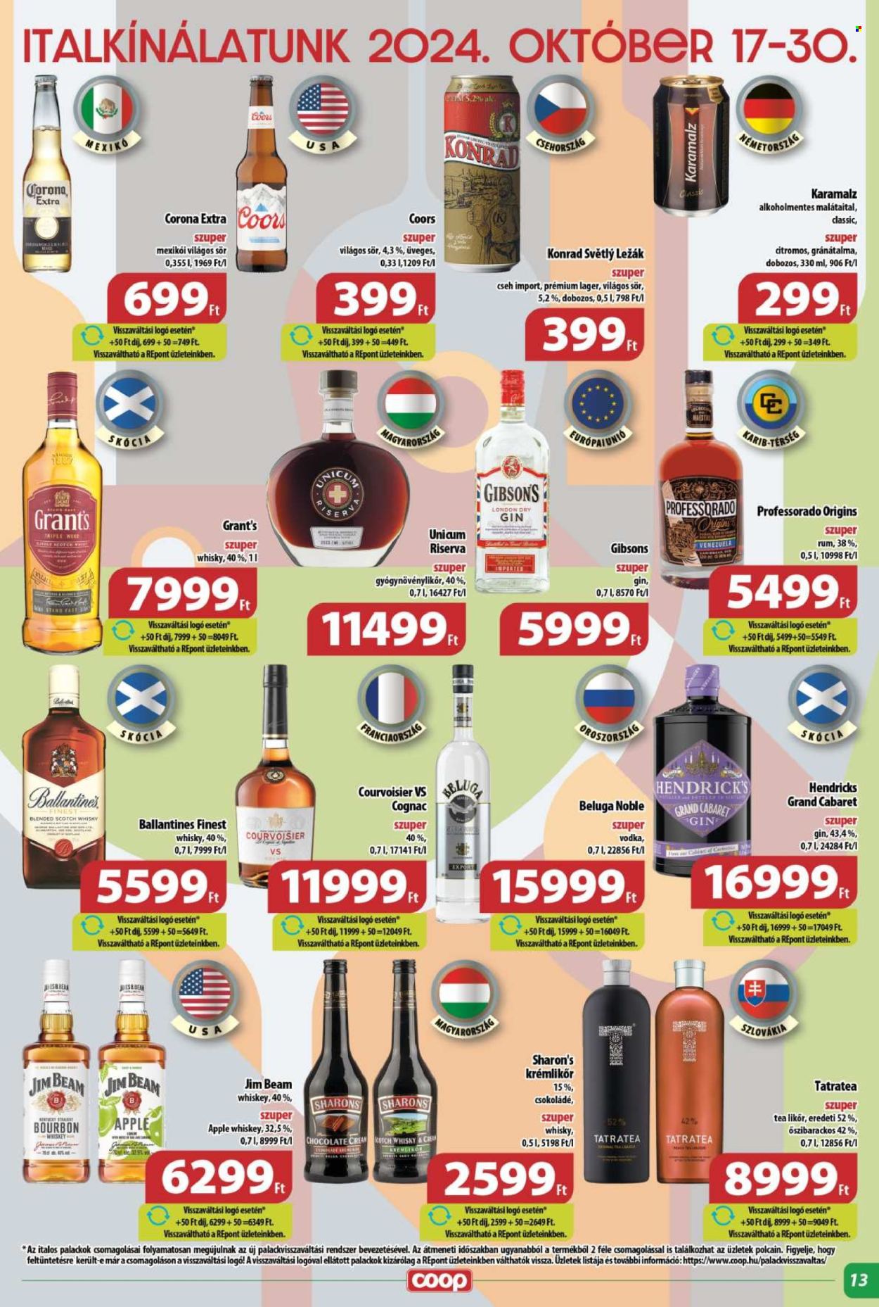 Coop akciós újságok - 2024.10.17 - 2024.10.22. Oldal 13