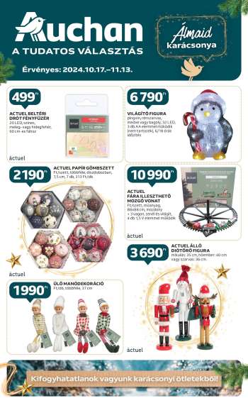 Újság Auchan - 2024.10.17 - 2024.11.13.