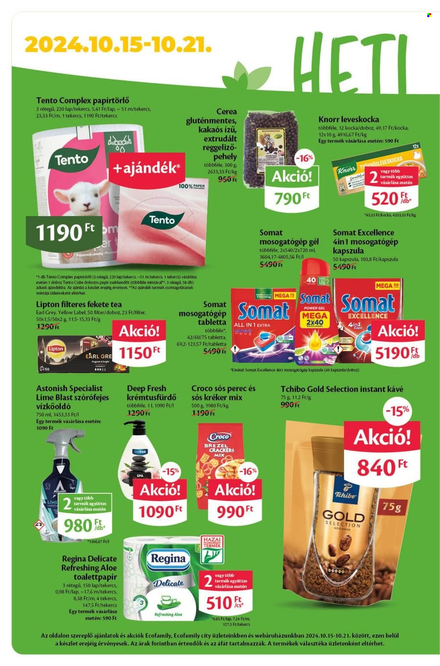 EcoFamily akciós újságok - 2024.10.17 - 2024.10.27. Oldal 2