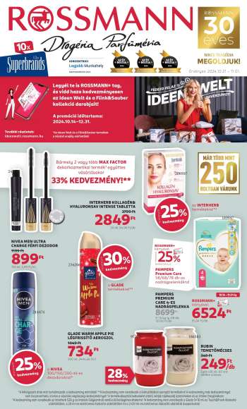 Újság Rossmann - 2024.10.21 - 2024.11.01.