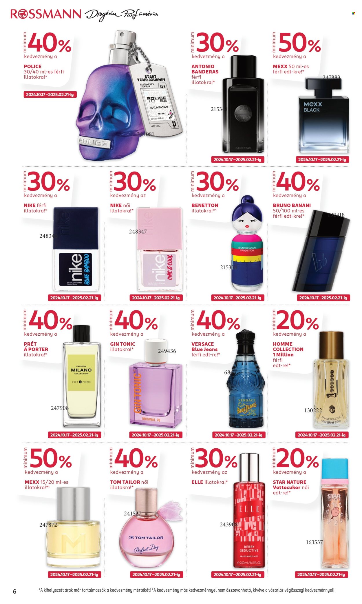 Rossmann akciós újságok - 2024.10.21 - 2024.11.01. Oldal 6