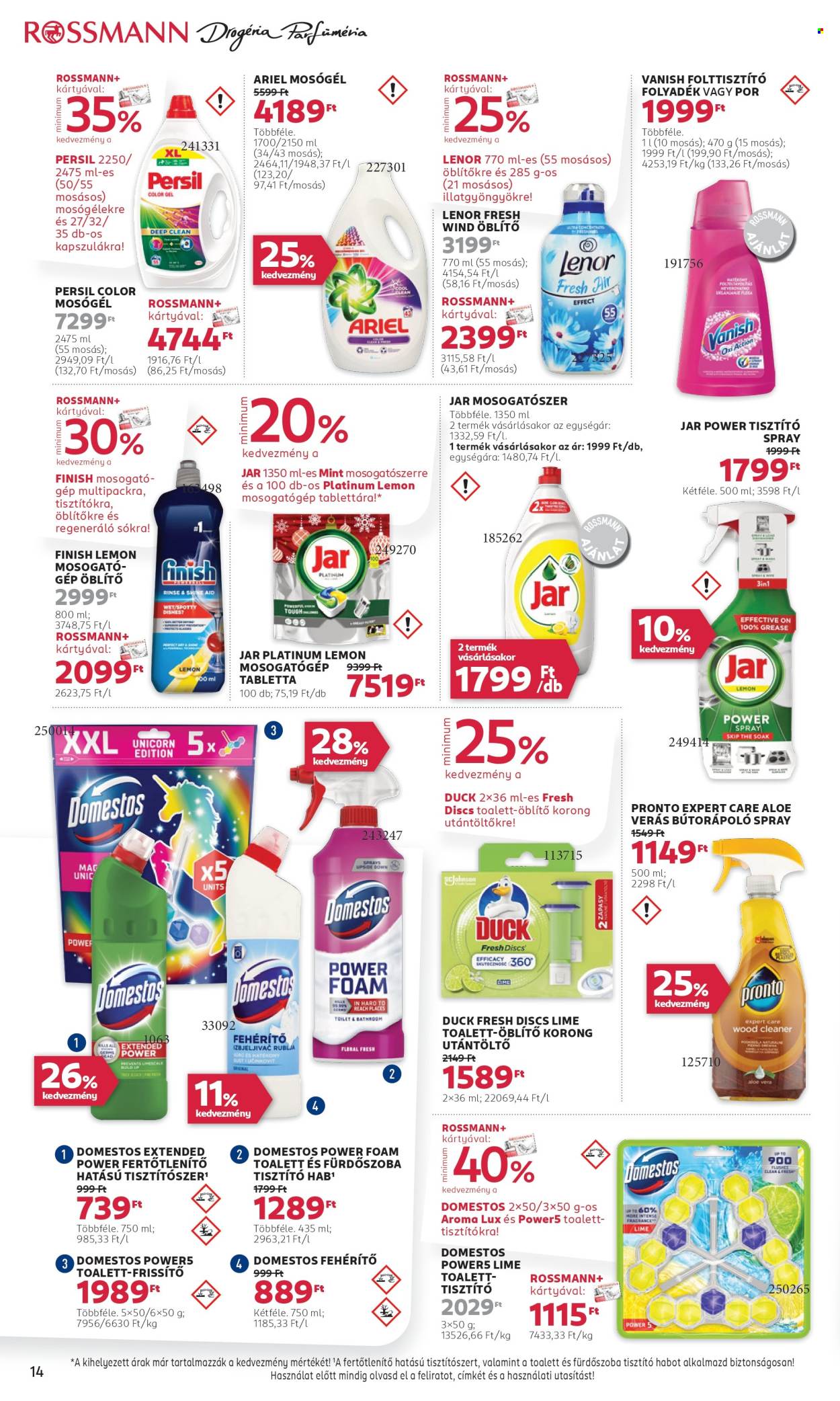 Rossmann akciós újságok - 2024.10.21 - 2024.11.01. Oldal 16