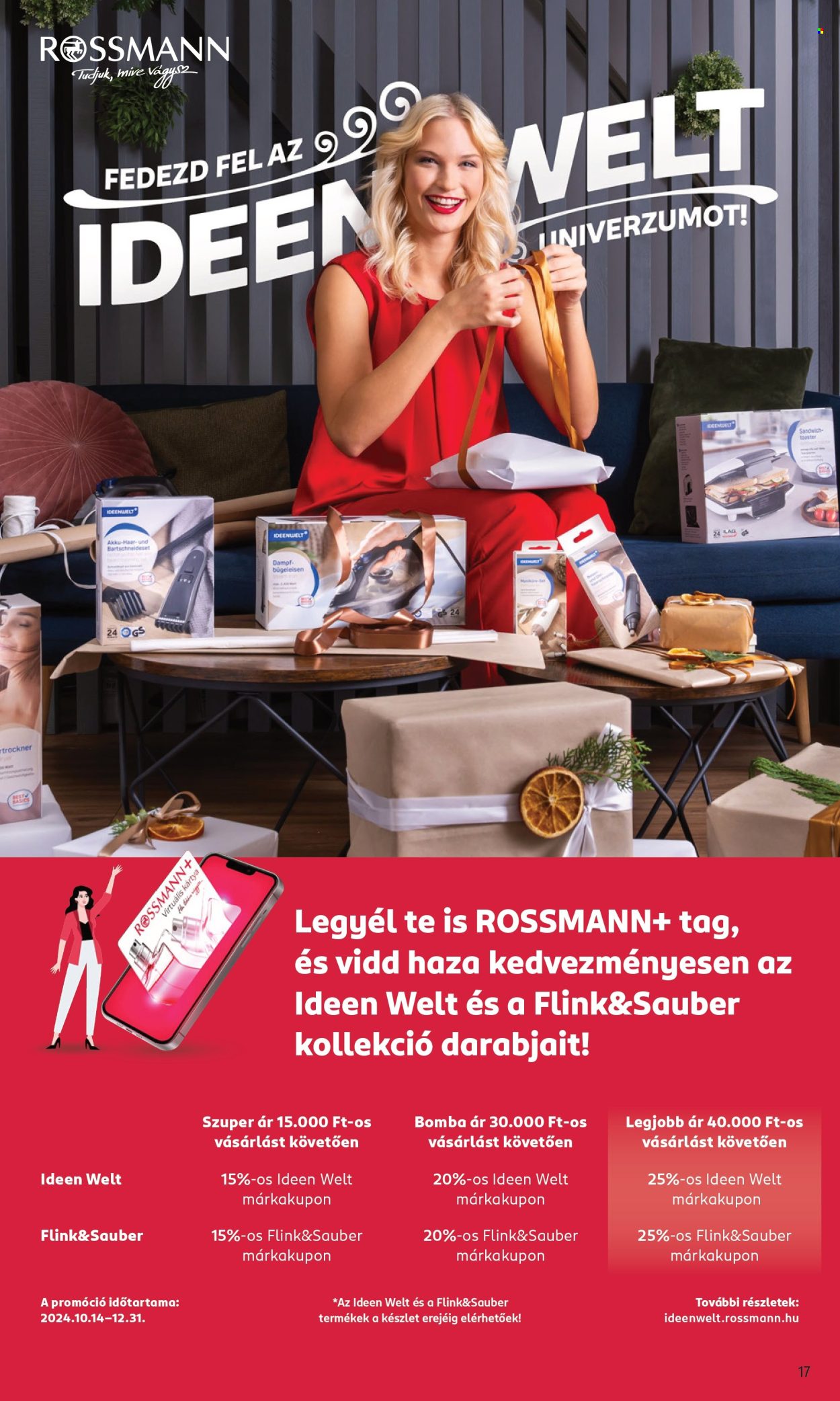 Rossmann akciós újságok - 2024.10.21 - 2024.11.01. Oldal 19
