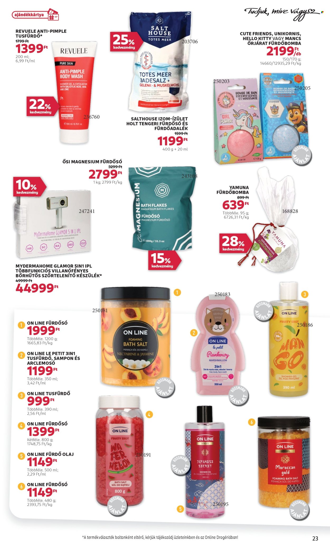 Rossmann akciós újságok - 2024.10.21 - 2024.11.01. Oldal 25