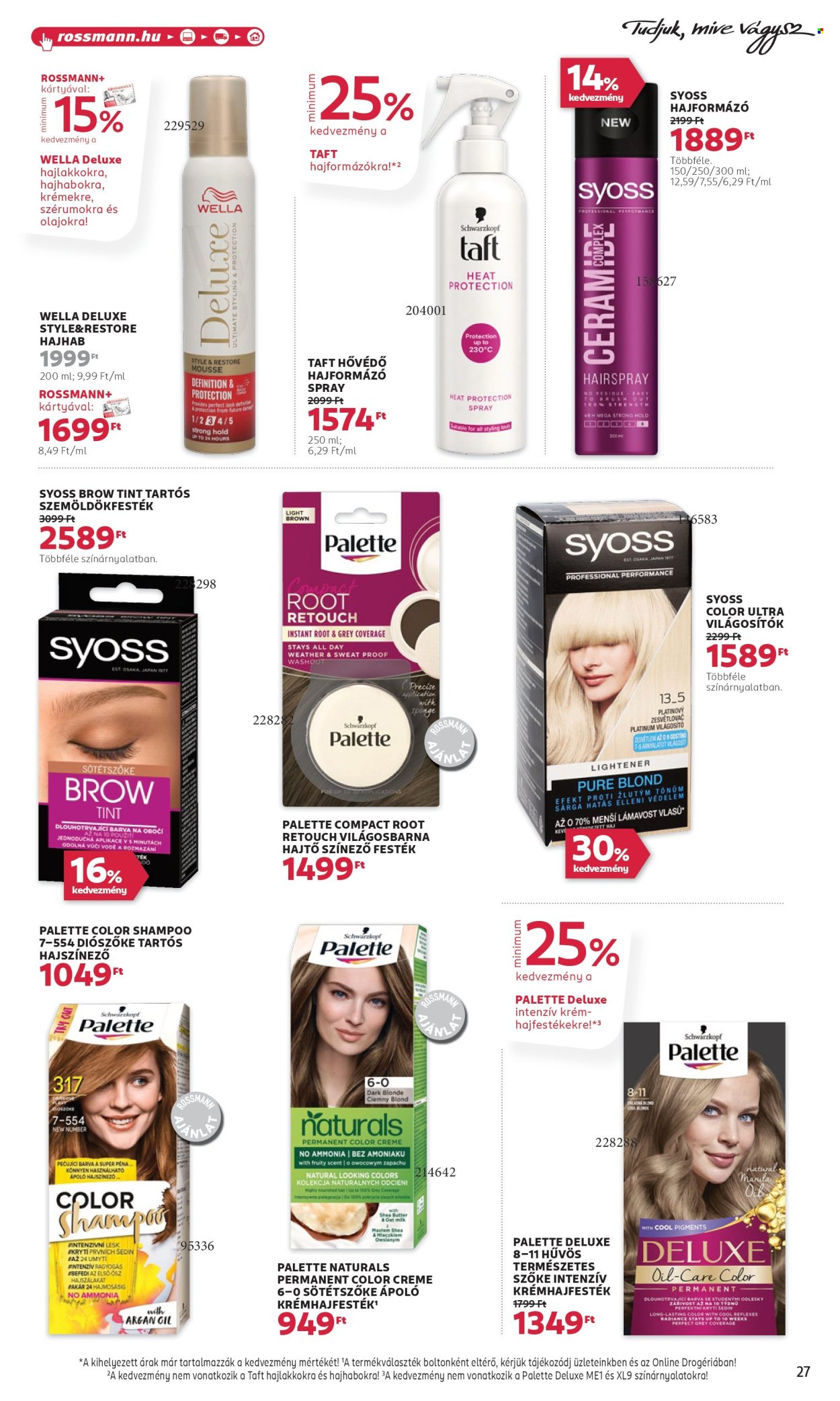 Rossmann akciós újságok - 2024.10.21 - 2024.11.01. Oldal 29