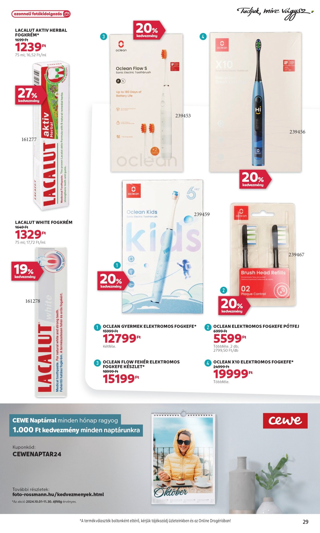 Rossmann akciós újságok - 2024.10.21 - 2024.11.01. Oldal 31