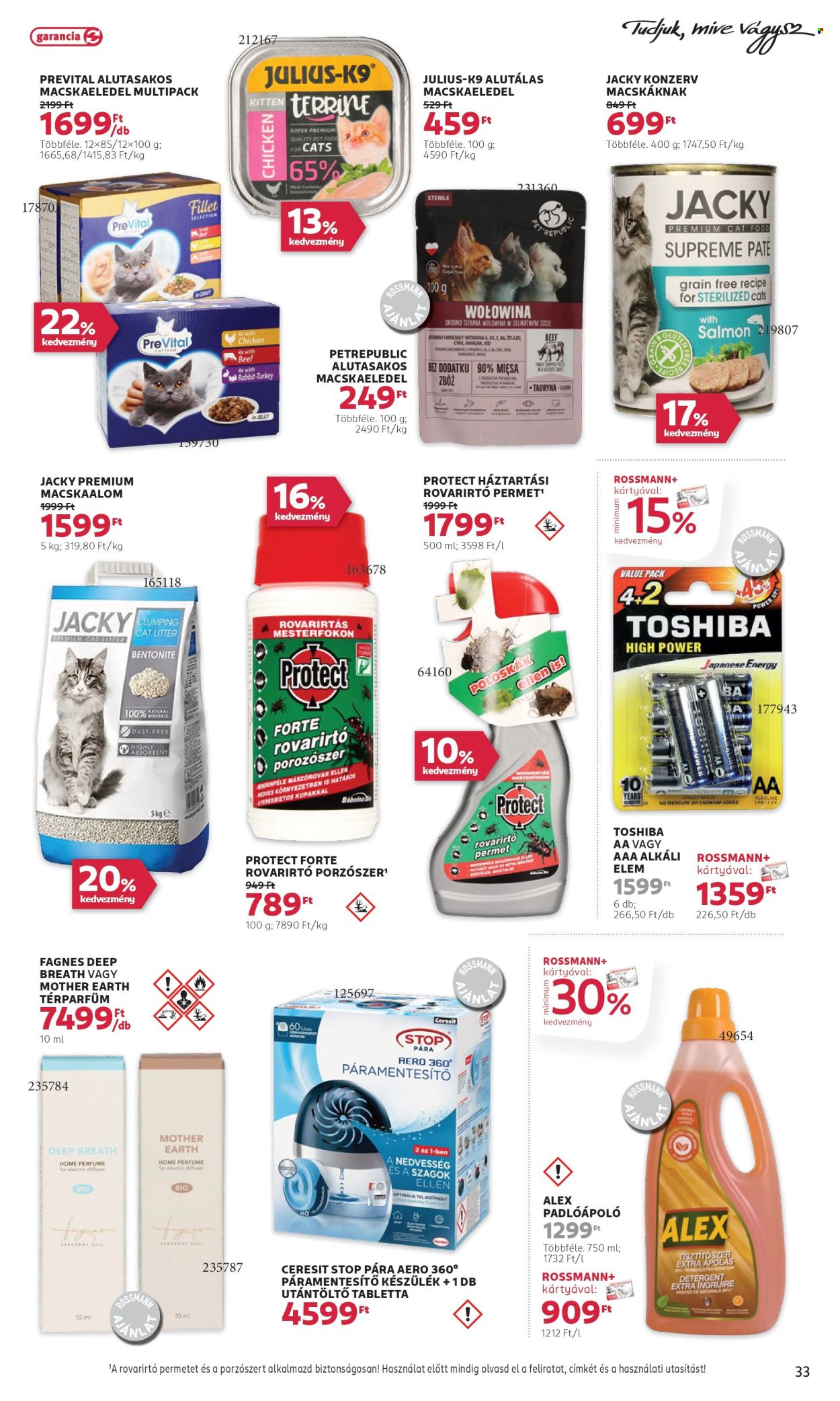 Rossmann akciós újságok - 2024.10.21 - 2024.11.01. Oldal 35