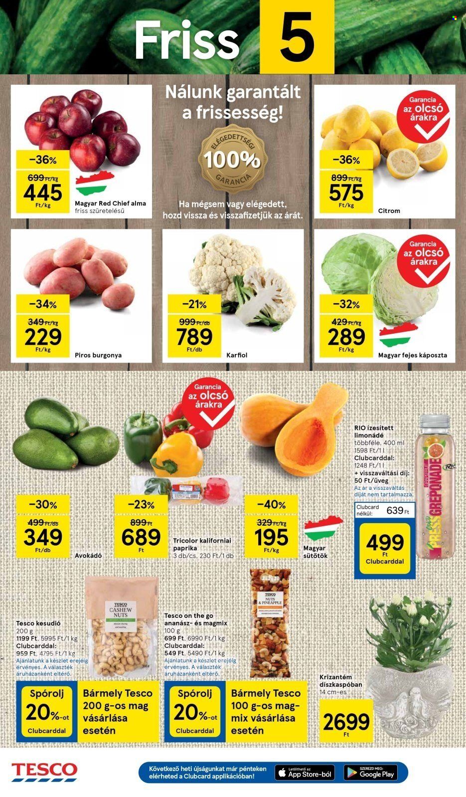 TESCO akciós újságok - 2024.10.24 - 2024.10.30. Oldal 2