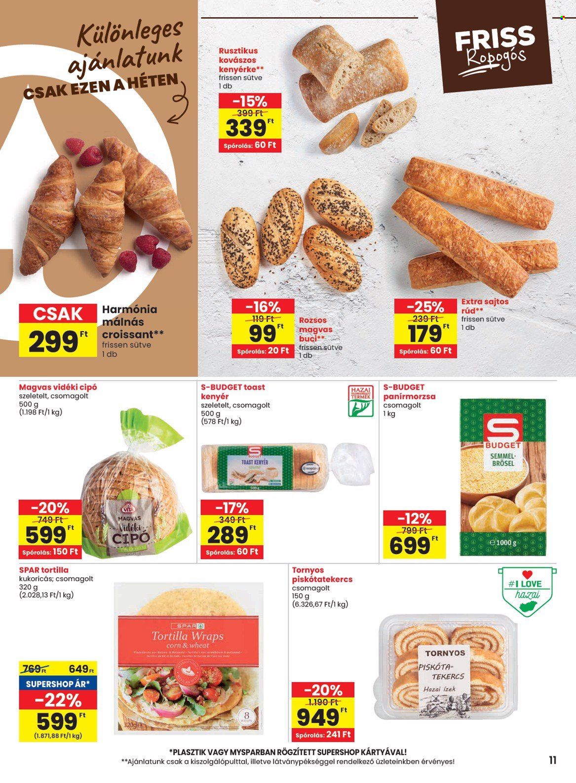 SPAR akciós újságok - 2024.10.24 - 2024.10.30. Oldal 11