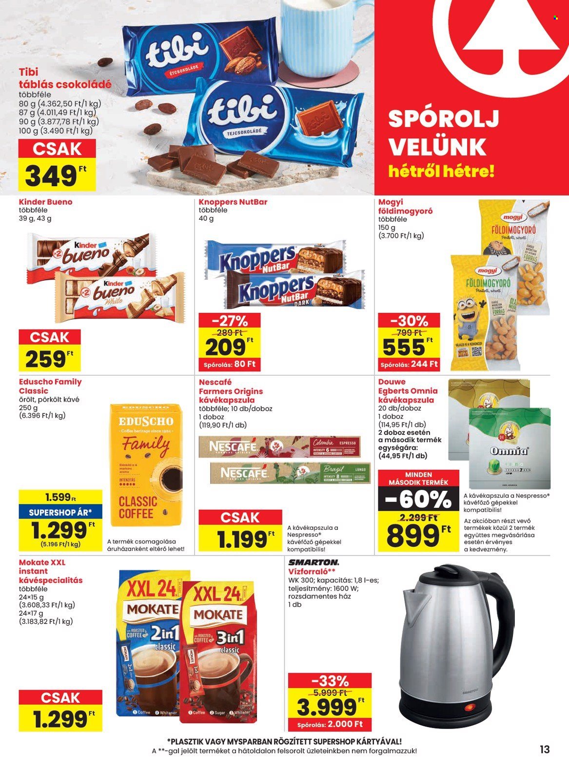 SPAR akciós újságok - 2024.10.24 - 2024.10.30. Oldal 13