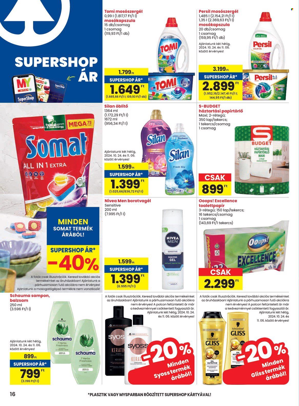 SPAR akciós újságok - 2024.10.24 - 2024.10.30. Oldal 16