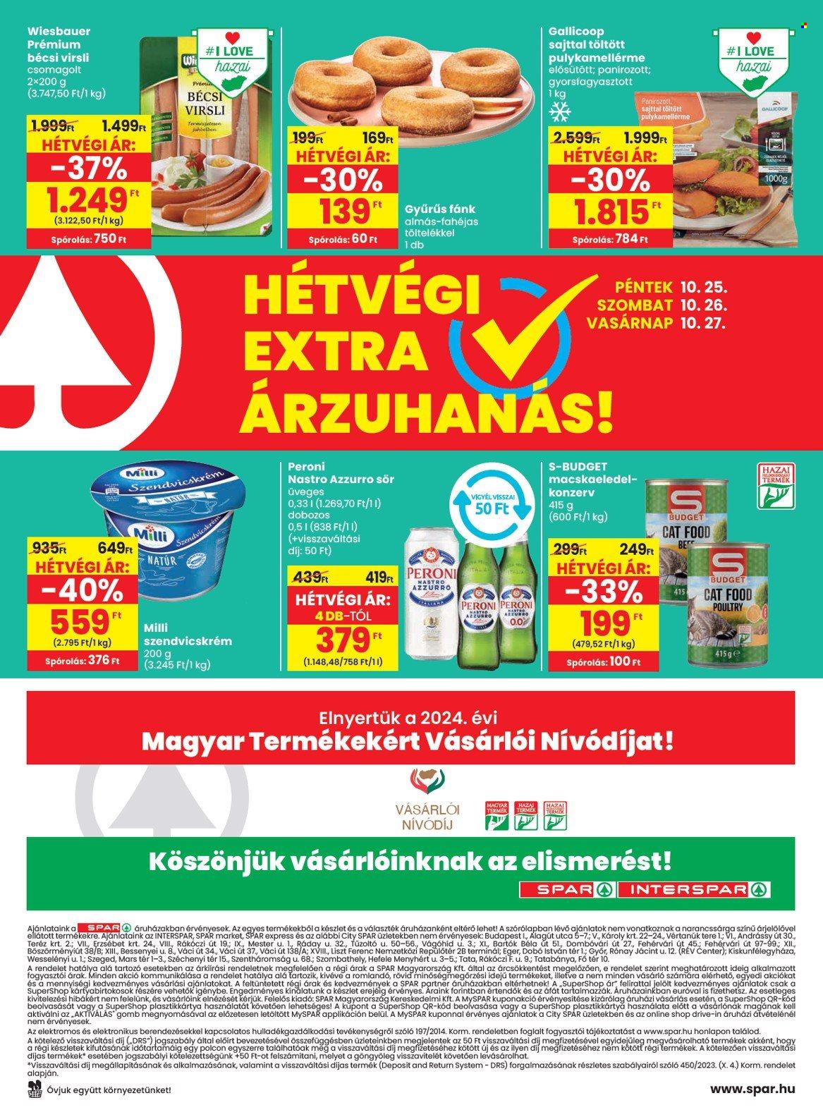 SPAR akciós újságok - 2024.10.24 - 2024.10.30. Oldal 20