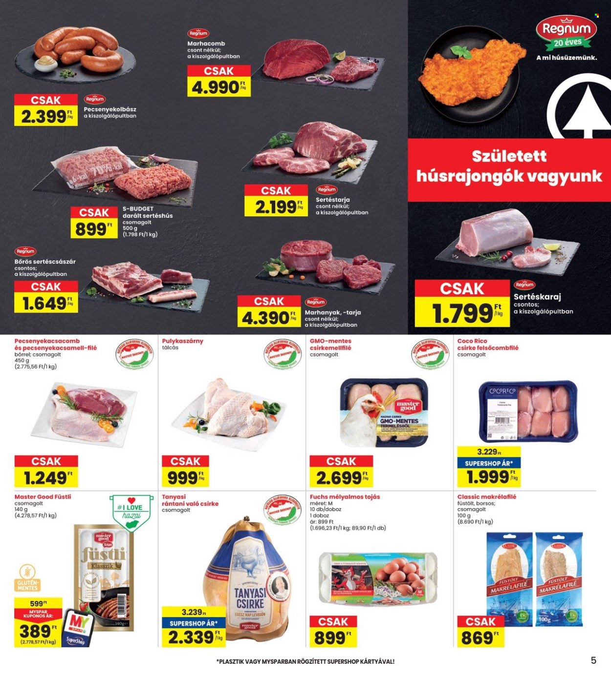 INTERSPAR akciós újságok - 2024.10.24 - 2024.10.30. Oldal 5
