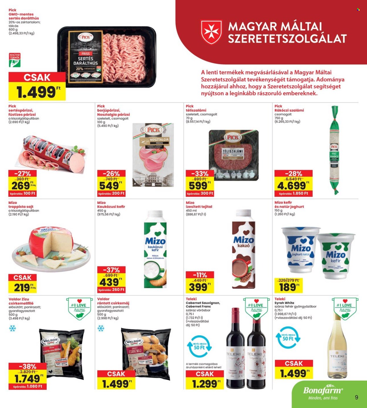 INTERSPAR akciós újságok - 2024.10.24 - 2024.10.30. Oldal 9