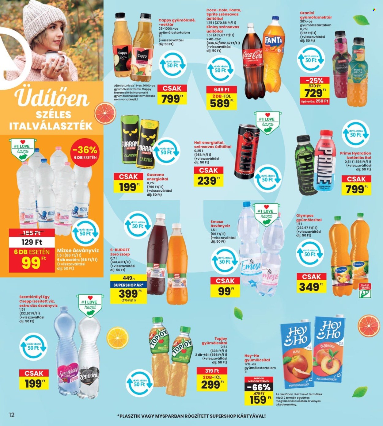 INTERSPAR akciós újságok - 2024.10.24 - 2024.10.30. Oldal 12