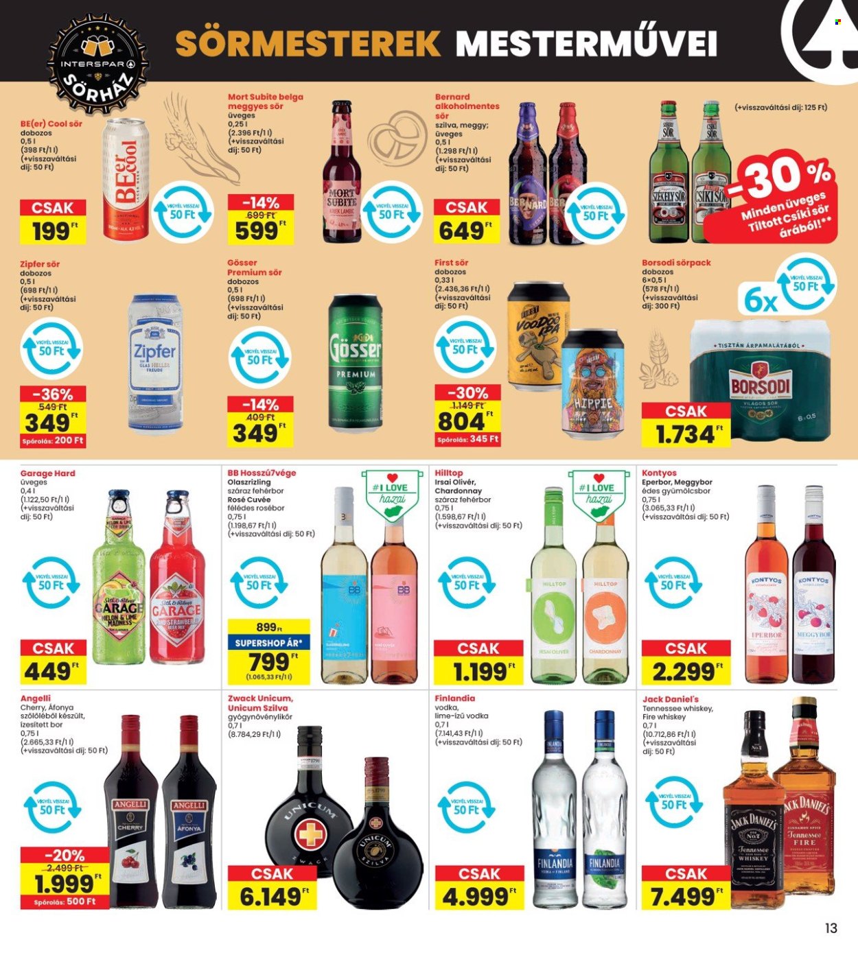 INTERSPAR akciós újságok - 2024.10.24 - 2024.10.30. Oldal 13