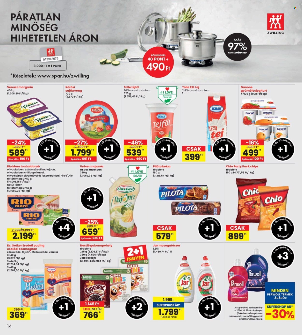 INTERSPAR akciós újságok - 2024.10.24 - 2024.10.30. Oldal 14
