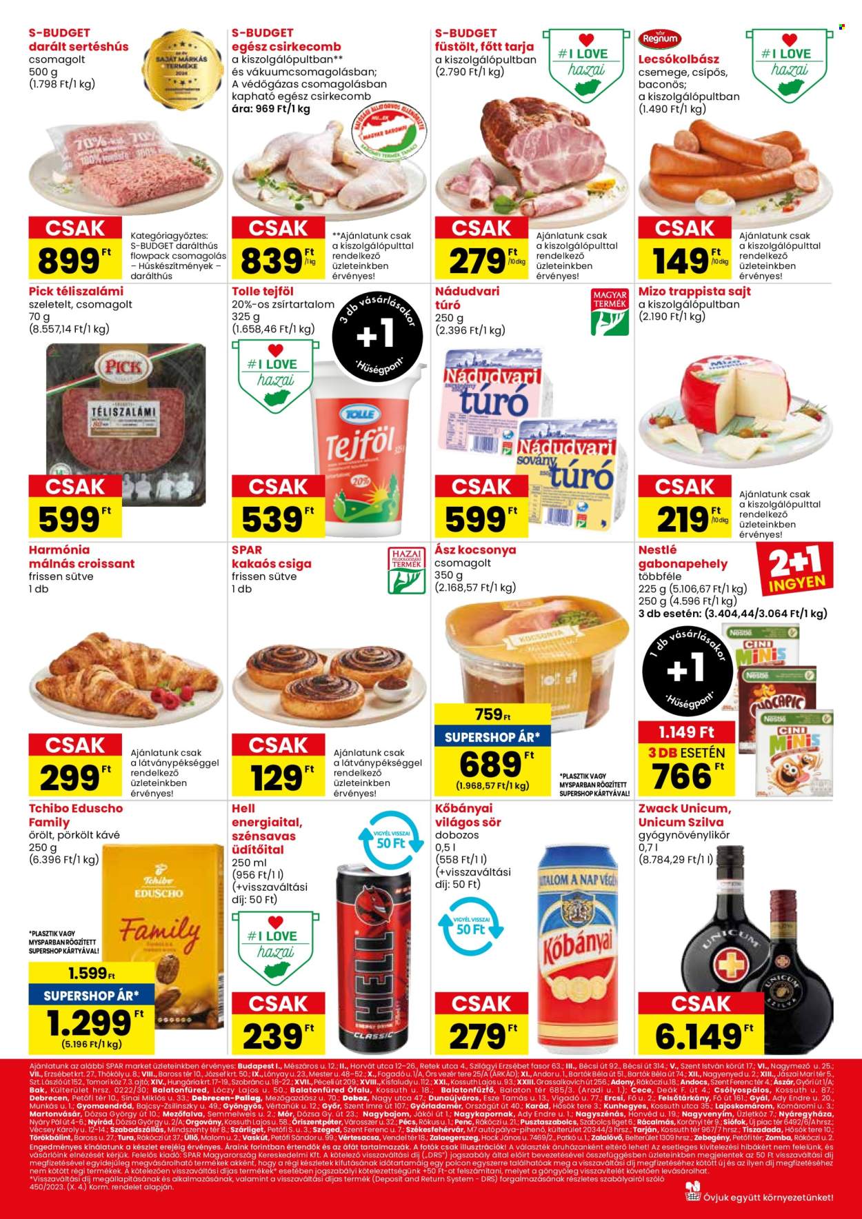 SPAR market akciós újságok - 2024.10.24 - 2024.10.30. Oldal 2