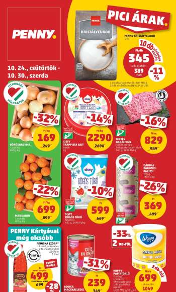 Újság Penny Market - 2024.10.24 - 2024.10.30.